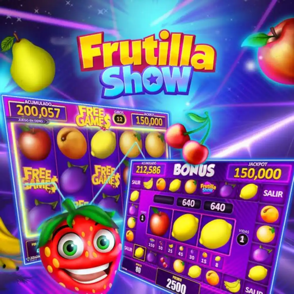 Máquina tragamonedas Frutilla Show