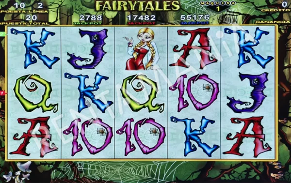 Fairy Tales 9 en 1 Faraón 15 en 1 con Jackpot