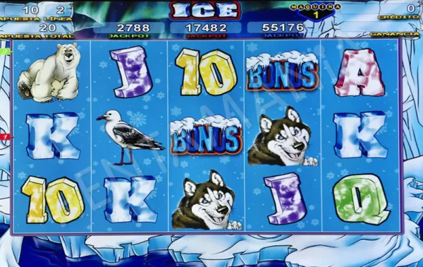 Ice 9 en 1 Faraón 15 en 1 con Jackpot