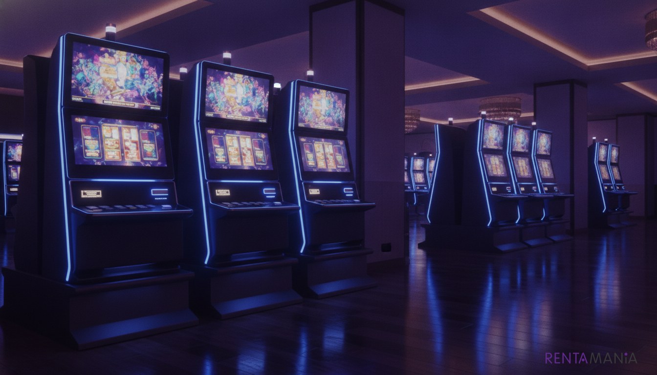 gabinetes de tragamonedas tipo upright para espacios reducidos — gabinetes de tragamonedas tipo upright para espacios reducidos