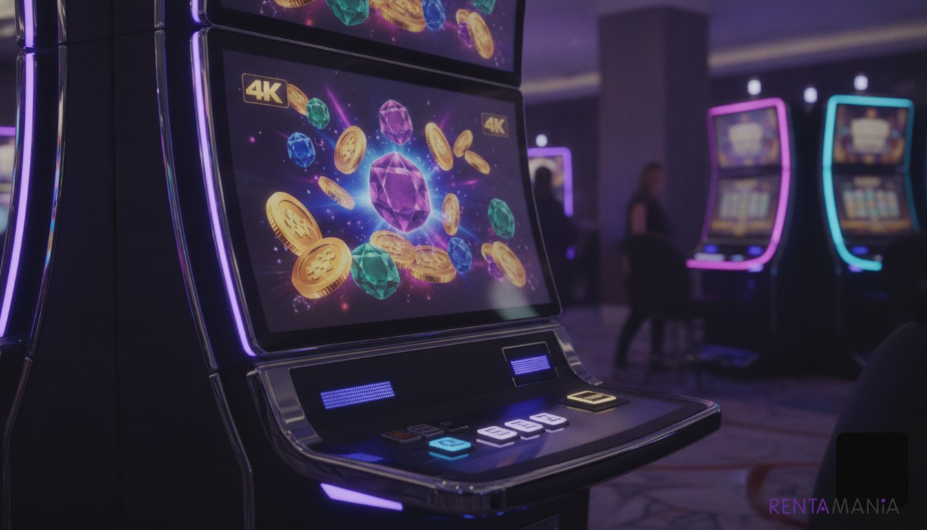 monitores curvos 4k para gabinetes de slots premium — monitores curvos 4k para gabinetes de slots premium